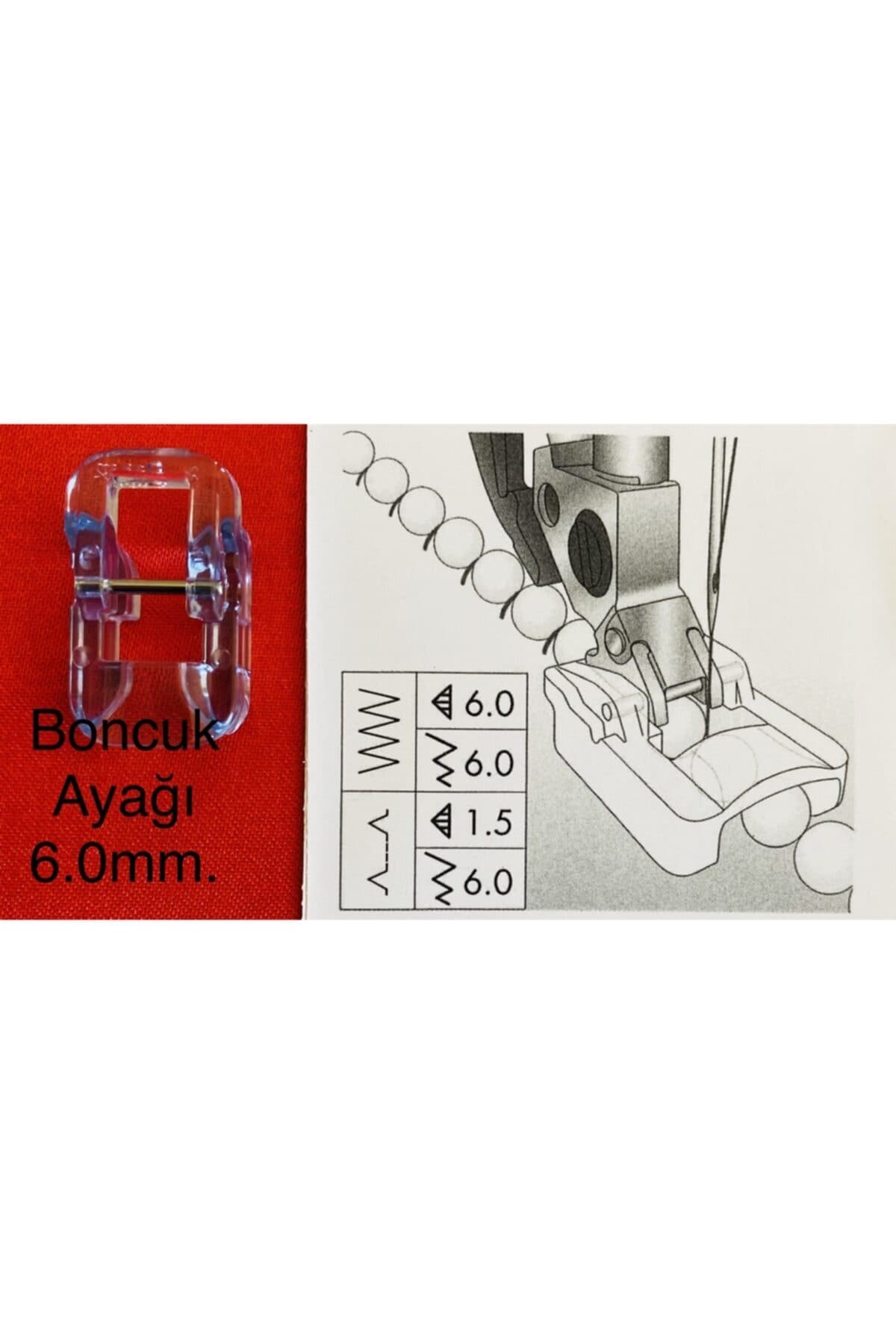 Boncuk Dikme Ayağı - 820605096 - Uyumlu Modeller Için Açıklama Kısmına Bakınız. - 2