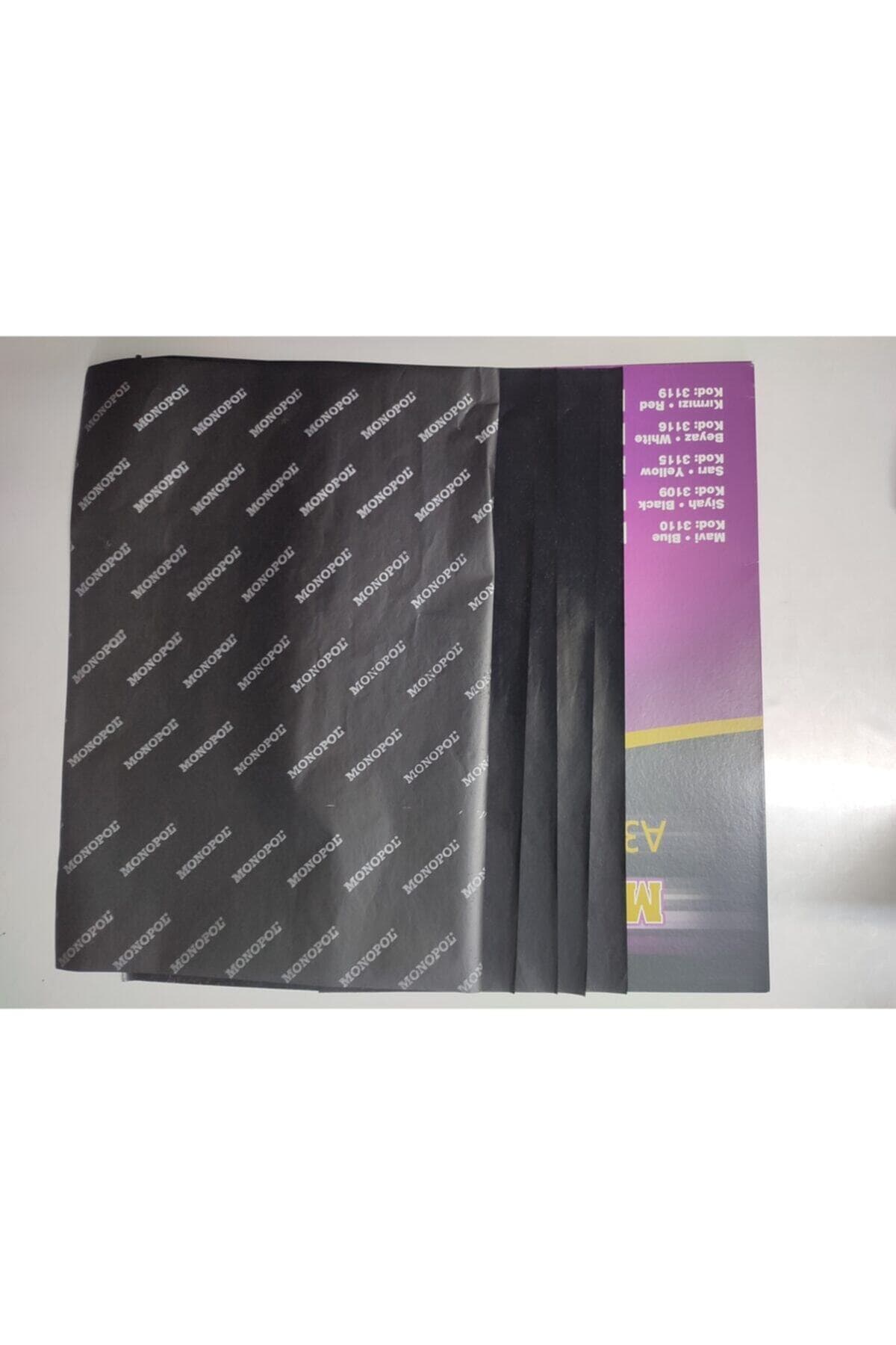 Monopol 3109 Siyah Karbon Kağıdı A3 5 Adet