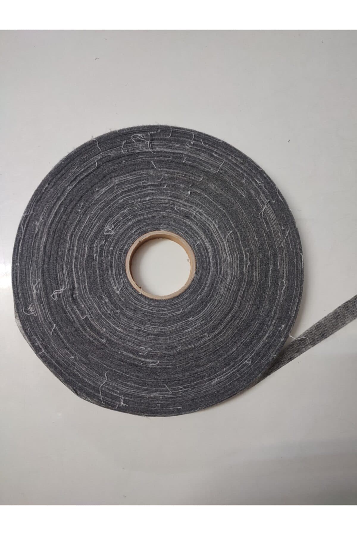 Tek Tarafı Yapıskan Bez Tela Siyah 100 Metre 1.5 Cm - 2