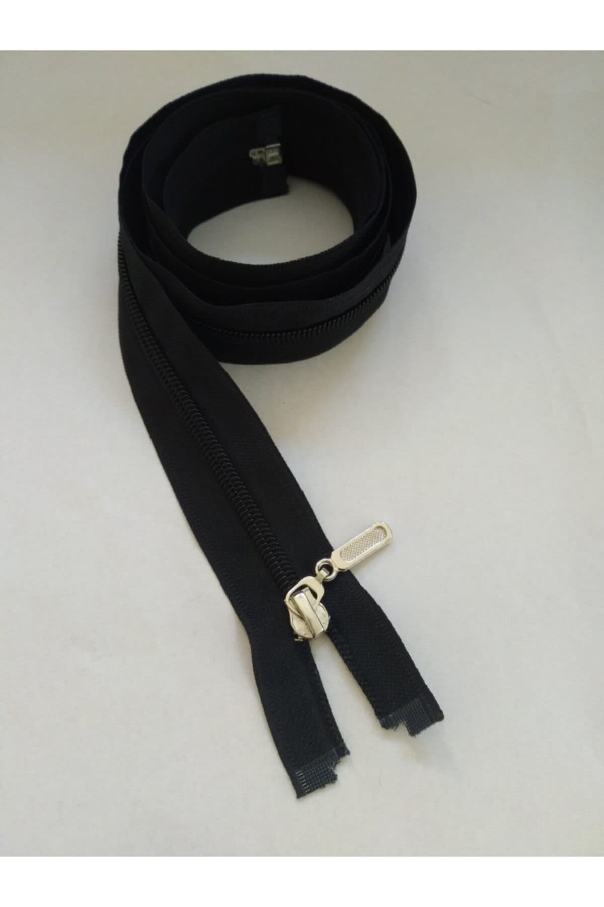 Siyah 5 Adet Ferace Fermuarı 110 cm