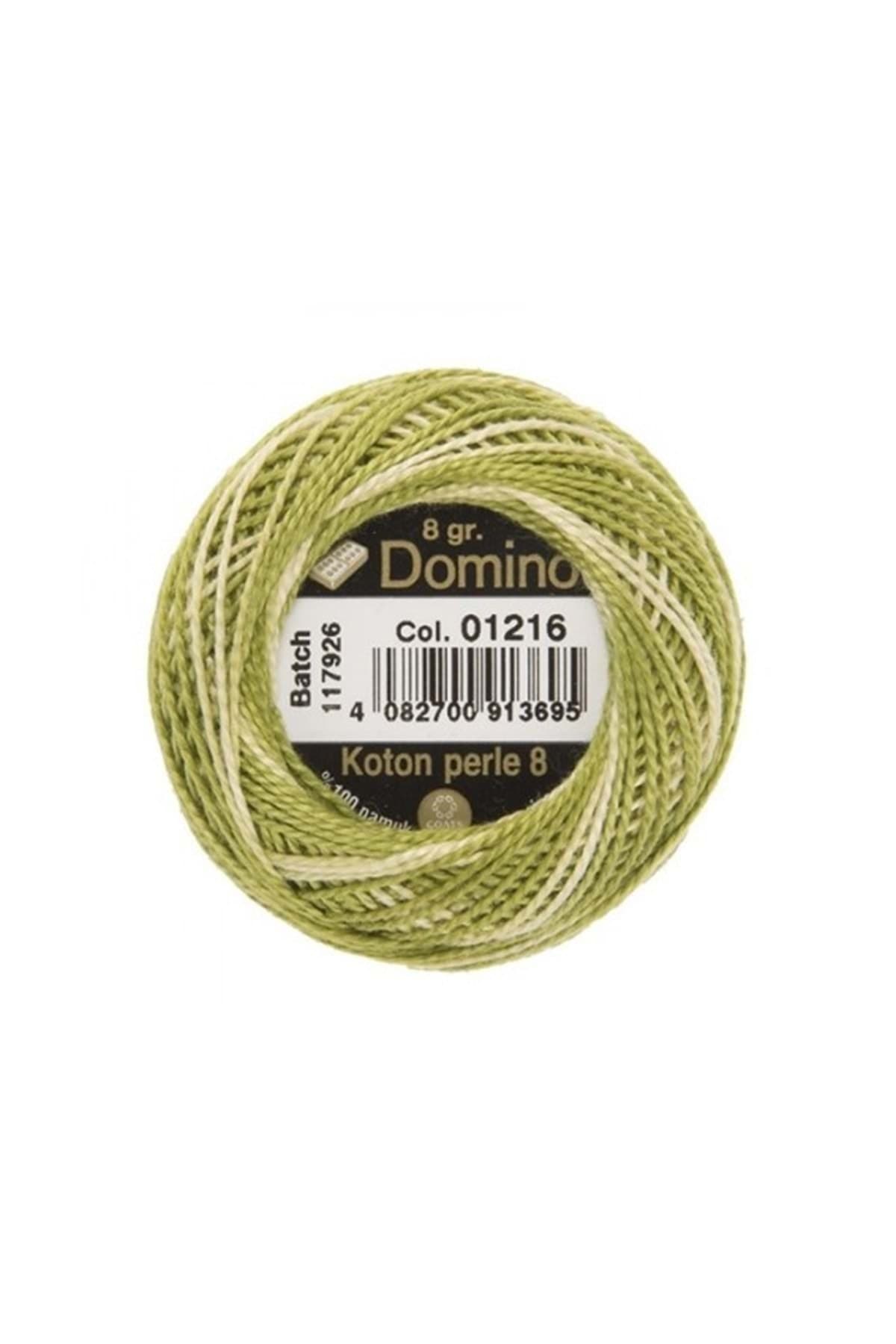 Coats Domino Koton Perle Nakış Ipliği 8gr No:8 Renk Kodu:01216