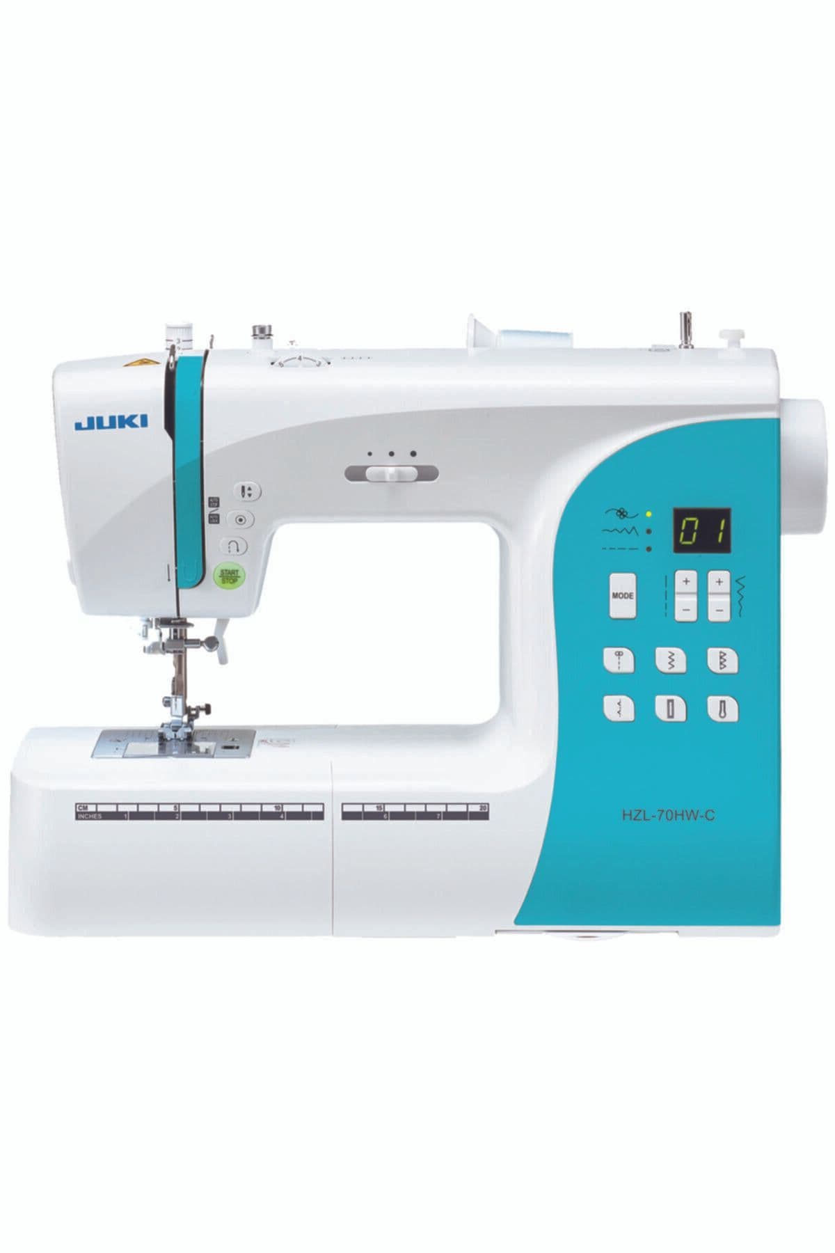 Jukı Hzl-70 80 Adet Dekoratif Dikiş Ve Piko Desenli, Taşınabilir Elektronik Dikiş Makinası
