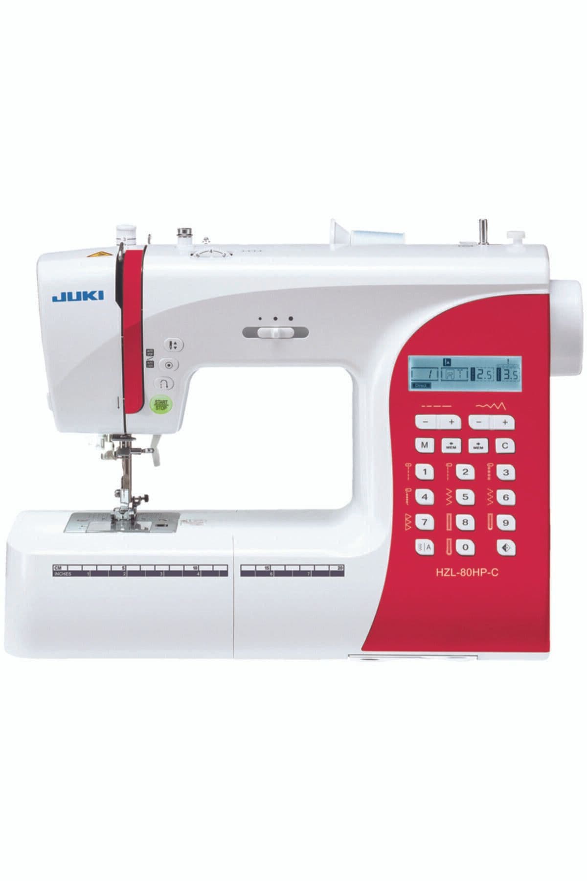 Jukı Hzl-80 197 Adet Dekoratif Dikiş Ve Piko Desenli, Taşınabilir Elektronik Dikiş Makinası